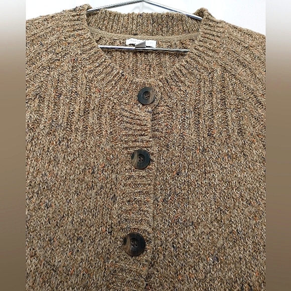 Excellent Used Condition Charter Club Wool-Blend Button-Up Cardigan Size Large - Picture 5 of 5